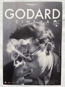 Jean-Luc Godard Godard cinéma Breathless 2022 mini Poster Flyer Chirashi Japan - Picture 1 of 2