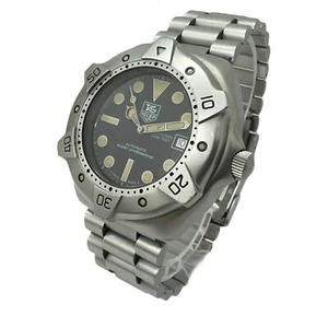 TAG HEUER WS2110-2 Super Professional Automatic Black Stainless Steel Men's 40mm - Picture 1 of 10