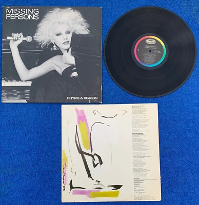 Missing Persons - Rhyme & Reason - 1984 Vinyl LP in Excellent!! Condition - Image 1 of 2