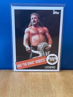 Jake "The Snake" Roberts #25 WWE Heritage 2015 Topps Trading Card - Image 1 of 2