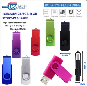 USB 2.0 Flash Drive 64GB 32GB 16GB 8GB 4GB Memory USB Stick Thumb Jump Pen Drive - Picture 1 of 19
