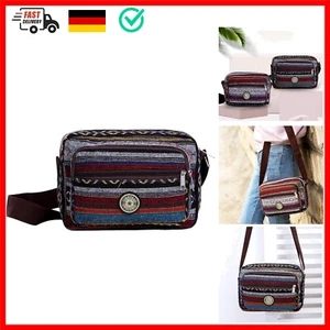 CRSUSUKJ Damen Umhängetasche,Canvas Handtasche Schultertasche Strandtasche Ca... - Bild 1 von 9