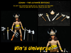 Custom 1/9th - 8" Mego Conan the Barbarian - Complete Action Figure
