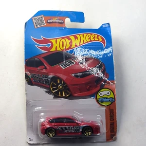 Hot Wheels Subaru Wrx Sti  10/10 Hw Digital Circut # 30/250 Red - Picture 1 of 7