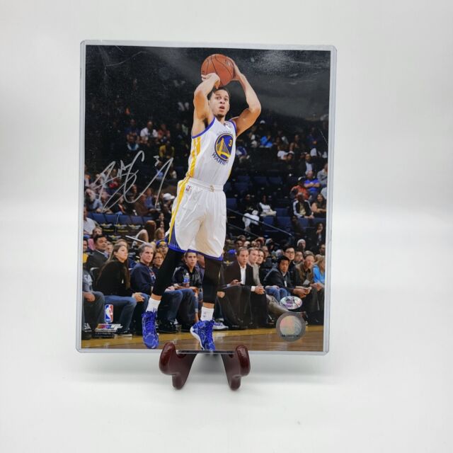 Steph Curry 3-Point Record Jerseys Golden State Warriors 8x10 Framed Photo  with Engraved Autograph