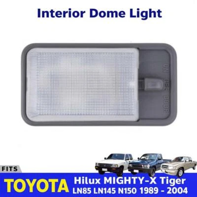 Luz interior cabina domo lámpara indicadora se adapta a camioneta Toyota Hilux LN85 1989-2004 Foto 1 de 4
