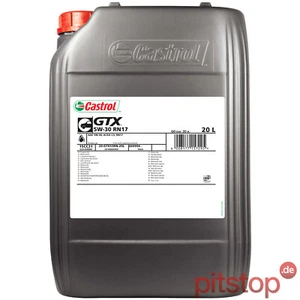 20L CASTROL GTX 5W-30 RN17 MOTOREN-ÖL 20 LITER KANISTER ACEA C3 RENAULT RN17 - Bild 1 von 1