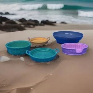 Sylvanian Family Juego Repuesto Cesta de Lavandería Lavabo Perro Cama Bandeja Mixto - Imagen 1 de 23