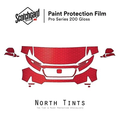 3M PRO Series PreCut Paint Protection Clear Bra PPF for Honda Ridgeline 21-2026 - Image 1 of 4