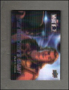 2023 UD Marvel What If? Lenticolare da vista stagione 1 The Watcher's #WS4 Party Thor - Foto 1 di 1