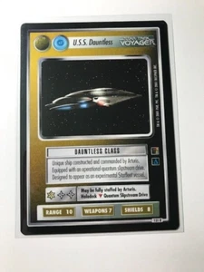Dual Affiliation USS DAUNTLESS Star Trek CCG TCG 1st Edition NA-Federation - Picture 1 of 1
