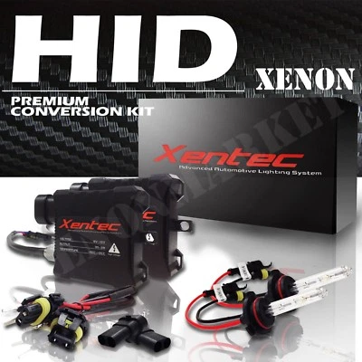 Kit de iluminación de xenón HID 6000k 8000k 10000k 9006 9005 9007 H11 H1 H4 H7 H10 9145 Foto 1 de 4