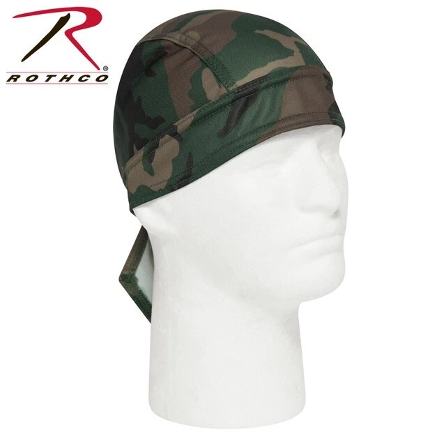 Rothco Moisture Wicking Headwrap - Woodland Camo Foto 1 de 1