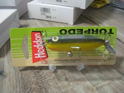 Señuelo de pesca Heddon Topwater 2 1/2" bebé torpedo / rana toro X0361BF Foto 1 de 4