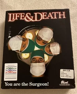 Life & Death for Commodore Amiga Big Box *Rare* Extra Disks - Picture 1 of 9