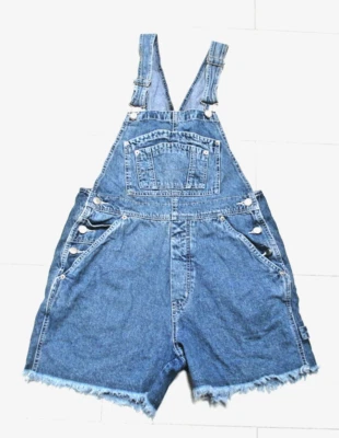 Pantalones cortos vintage Y2K L.A. Blues denim recortados talla 10 mediano Foto 1 de 3