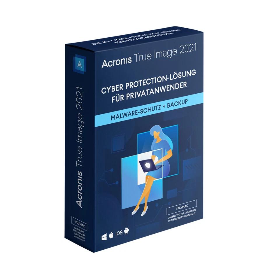 Acronis Cyber Protect Home Office Advanced | 1 Jahr | 250 GB ESD - Bild 1 von 1