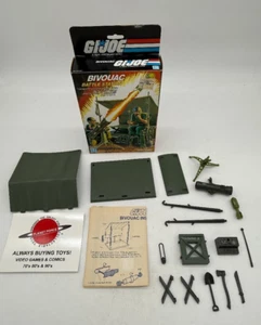 1984 Bivouac Battle Station Complete w/ Box GI Joe Playset #2 - Picture 1 of 2