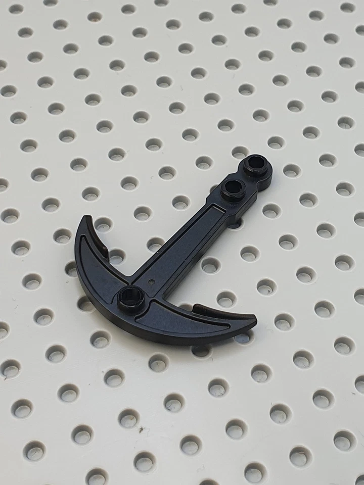 LEGO®  2x Anker Groß Piraten Schiff Boat - 95354 - Schwarz Black - Bild 1 von 1