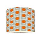 Lampshade Handmade using Orla Kiely Ditsy Cyclamen Orange Fabric * FREE DELIVERY