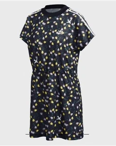 NWT ~ ADIDAS Originals Multicolor Floral Allover Print AOP TEE DRESS -Size Small - Picture 1 of 8