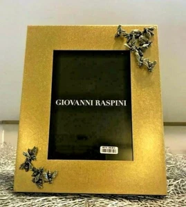 JIOVANNI RASPINI Silver & Bronze BEE Decorated Frame - Photo Holder - Picture 1 of 2
