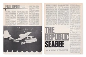 Republic Seabee Aircraft Report 8/8/2023q - Imagen 1 de 1