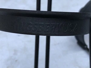 VINTAGE Kingsbery AMERICAN CLASSIC EQUIPMENT WATER BOTTLE CAGE Black - Picture 1 of 11
