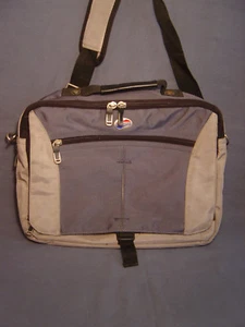 AMERICAN TOURISTER SATCHEL, LAP TOP CASE, BRIEF CASE, NYLON GRAY 13 X 16 X 5 - Picture 1 of 7