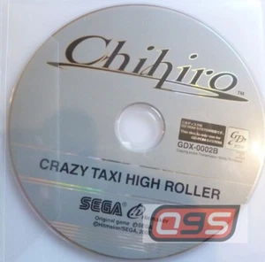 GDX-002B SEGA CHIHIRO GD-ROM CRAZY TAXI HIGH ROLLER SOFTWARE WITH CHIP ARCADE - Picture 1 of 2