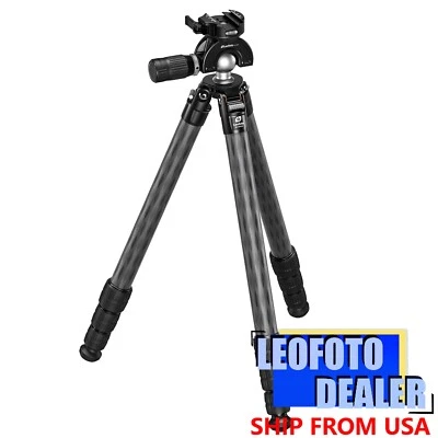 Leofoto Outdoors Tripod with Ballhead SA-324CX+MH-40X -Arca & Picatinny Clamp - Image 1 of 4