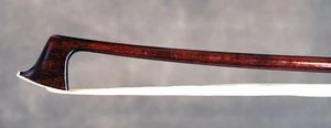 A very fine German certified violin bow made by J.W. Knopf ca. 1860, Superb! - Picture 1 of 4