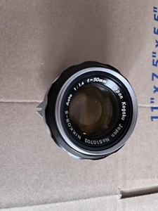 Nikon Nikkor-S Nippon Kogaku Camera Lens Auto 1:1.4 F=50mm - Picture 1 of 7