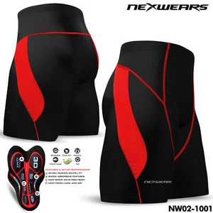 Mens Cycling Shorts Bicycle 3D Gel Pad MTB Road Bike Mountain Biking Clothing - Picture 1 of 18