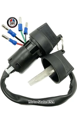 Interruptor de llave de encendido para Honda FourTrax 350 TRX350 4x4 (1986 1987) Foto 1 de 2