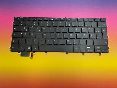 Keyboard DE Dell XPS 15 9550 15BR N7547 N7548 Series 05P2NX German Backlit - Image 1 of 4