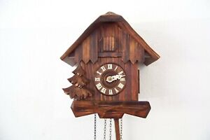 Vintage Regula Cuckoo Clock Old Germany Smaller Size As Found