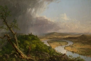 Thomas Cole : "View from Mount Holyoke (The Oxbow)" - Giclee Fine Art Print - Picture 1 of 7