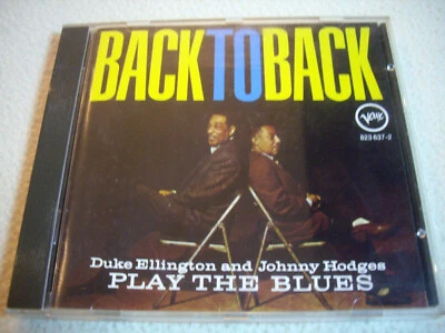Duke Ellington and Johnny Hodges - Back to Back CD Verve 1984 Zustand: Sehr Gut - Bild 1 von 2
