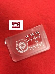 Janome Top Loading Sewing Machine Rectangle Bobbin Cover Slide Plate #502017104