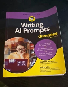 Writing AI Prompts For Dummies by Stephanie Diamond (Paperback 2024) - Picture 1 of 2