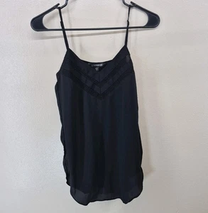 Express Lace Tank Top Women's XS Black - Picture 1 of 4