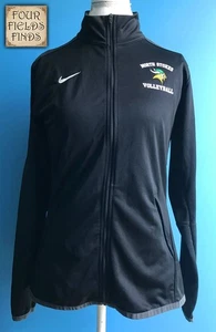 North Stokes Vikings Nike schwarze Damen-Volleyball-Aufwärmjacke Größe Small - Bild 1 von 10