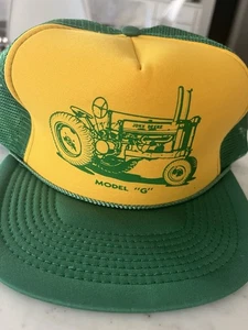Vintage John Deere Model “G” Trucker Hat Green/Yellow - Picture 1 of 6