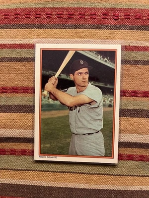 ROCKY COLAVITO Mint 1985 Topps Circle K Collectors' Series, Tigers, Indians Star - Image 1 of 2