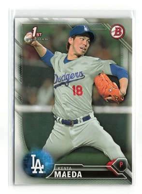Bowman Prospects Kenta Maeda 2016 #BP142 RC Dodgers Foto 1 de 2