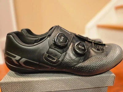 Zapatos de ciclismo de carretera Shimano RC7 para hombre 9,5 de ancho (43E) Foto 1 de 4
