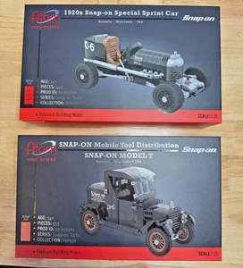 NIB Snap-on Atom Mini Bricks 1920'S Special Sprint Car & Model T - Picture 1 of 2