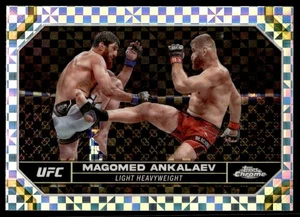 2024 Topps Chrome UFC #118 Magomed Ankalaev X-Fractor - Picture 1 of 2