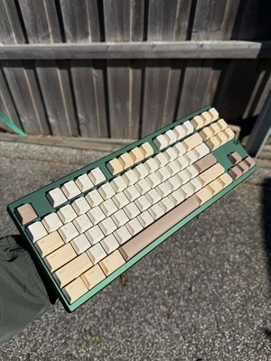 QwertyKeys NEO80 Keyboard XLLAB Haimu Rock Tactile Switches Dalgona Keycaps - Image 1 of 2